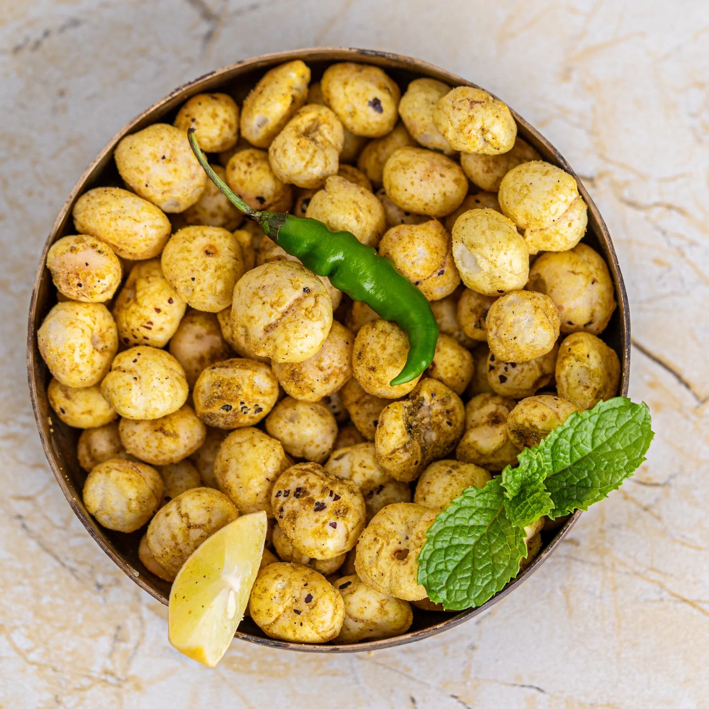 Sattviko Mint Makhana Flavor 50 GM | With Anti Oxidants
