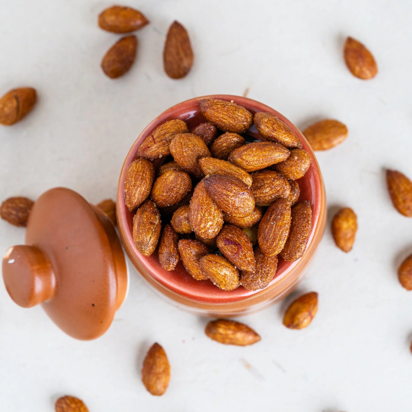 Sattviko Roasted Smoky Schezwan Almonds 80 GM