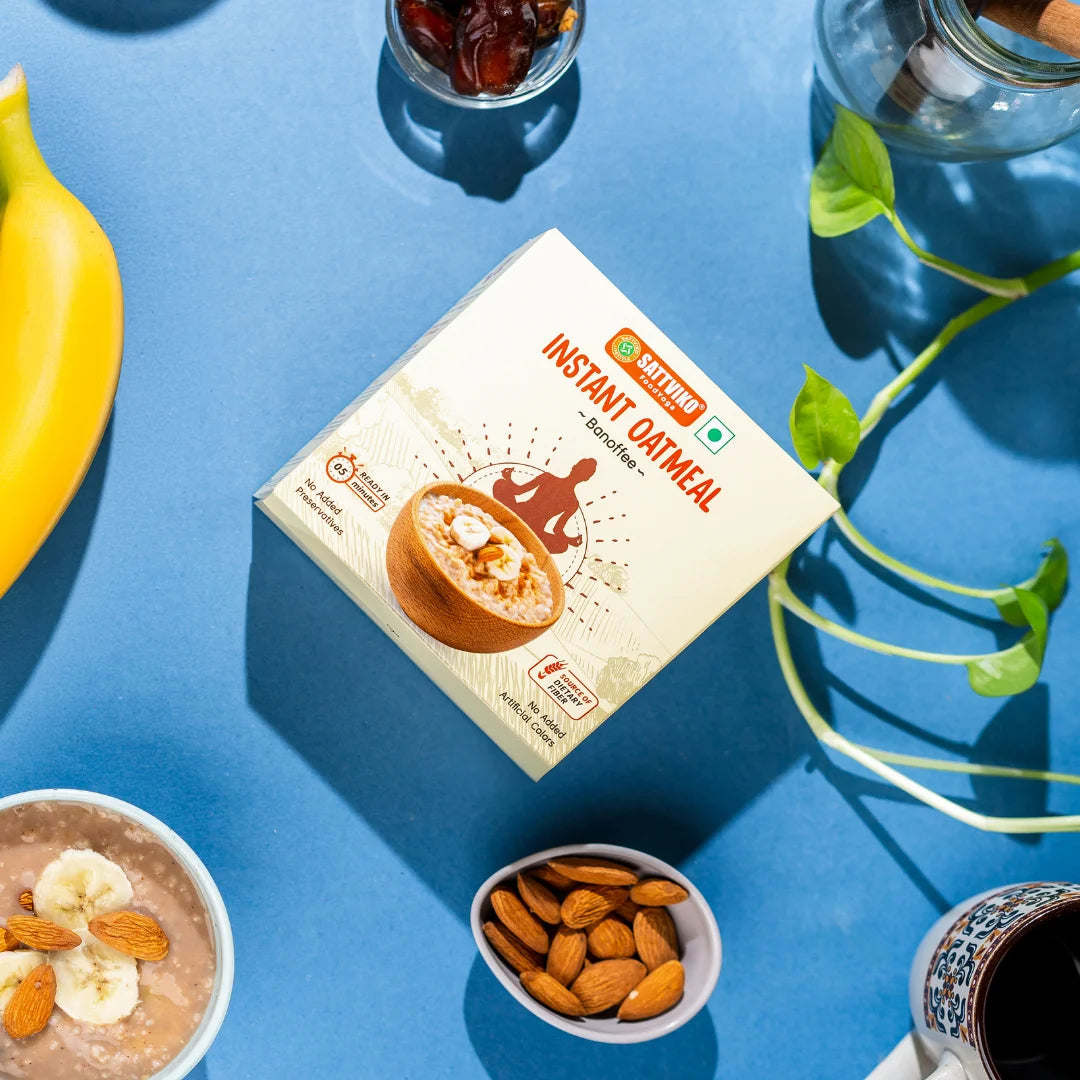Sattviko Instant Oatmeal Banoffee Flavour 70 GM
