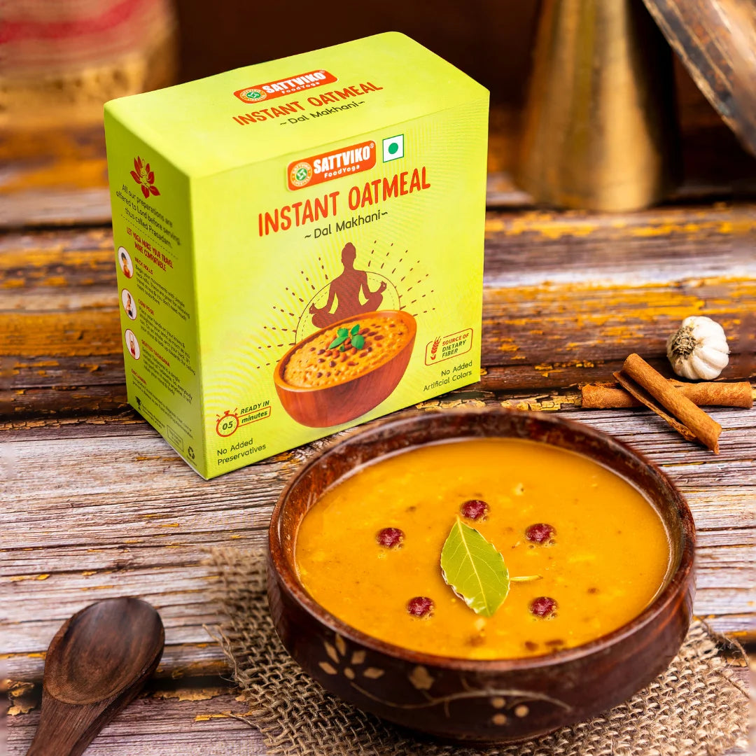 Sattviko Instant Oatmeal Dal Makhani Flavour 70 GM