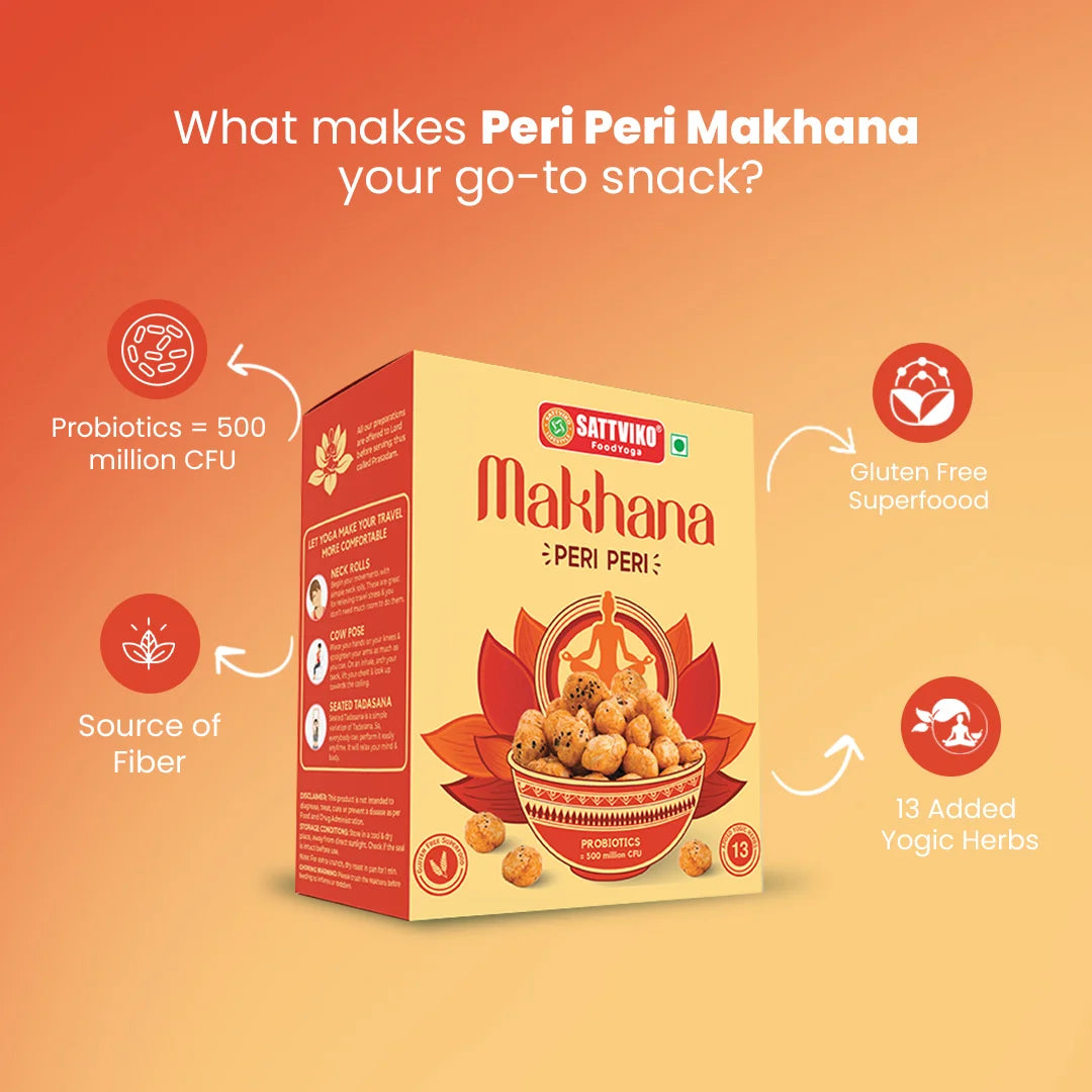 Makhana Combo Pack of 3 - Peri Peri Flavour
