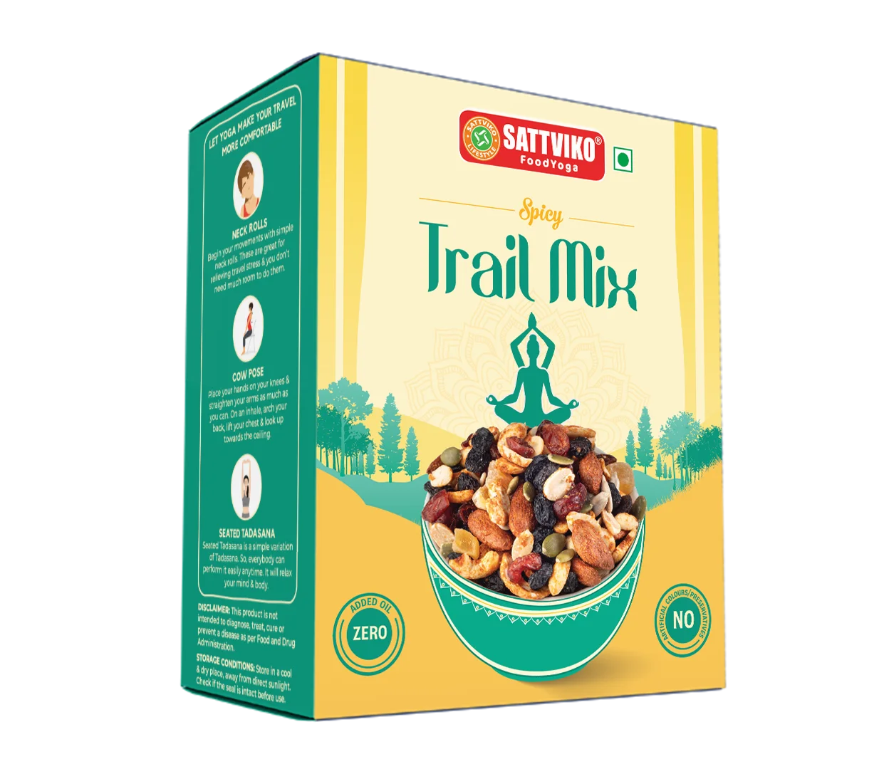 Sattviko Spicy Trail Mix 80 GM