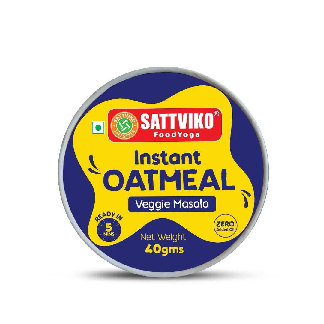 Sattviko Instant Oatmeal Veggie Masala 70 GM