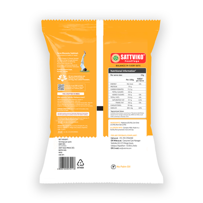 Sattviko Roasted Makhana - Ghee and Rock Salt 30 GM