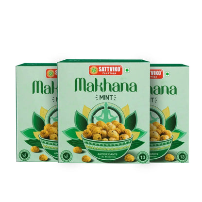 Makhana Combo Pack of 3 - Mint Flavour