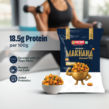 Sattviko High Protein Makhana Gourmet Mix (30g)