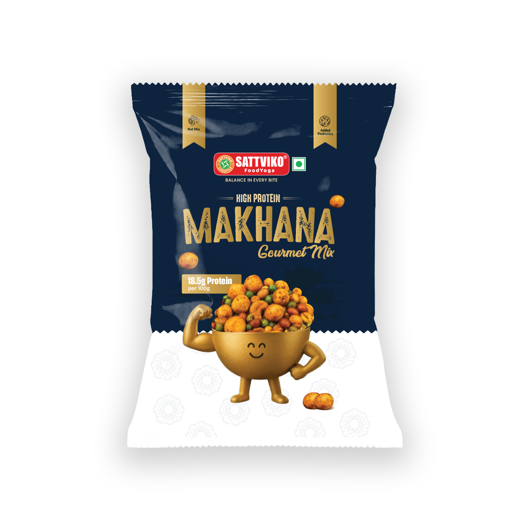 Sattviko High Protein Makhana Gourmet Mix (30g)