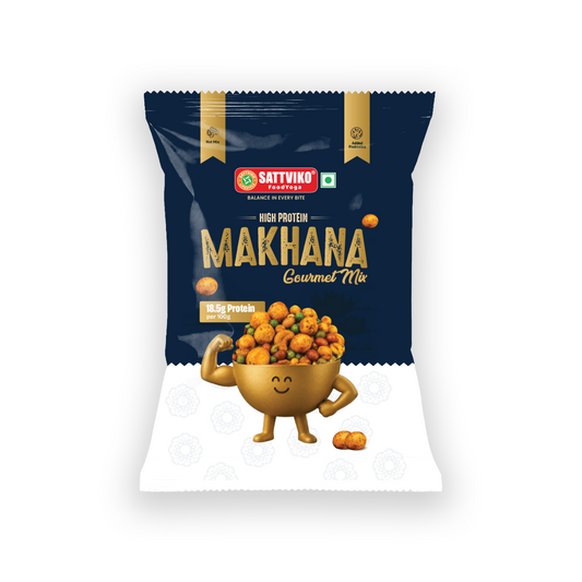 Sattviko High Protein Makhana Gourmet Mix (30g)