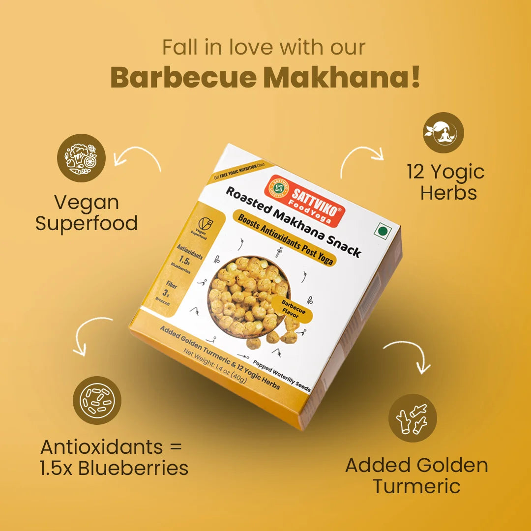 Sattviko Barbeque Makhana 40 GM