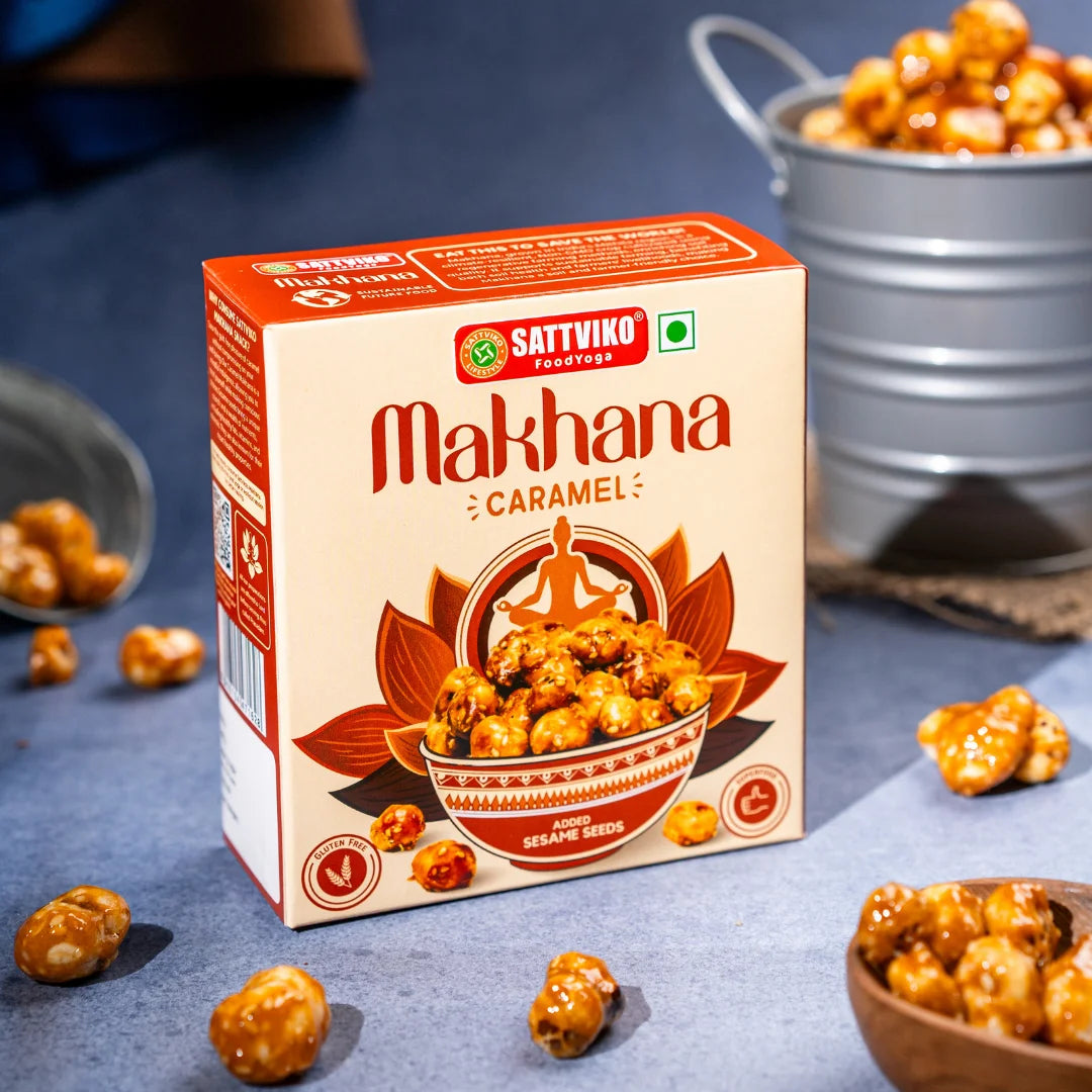 Sattviko Caramel Makhana 40 GM