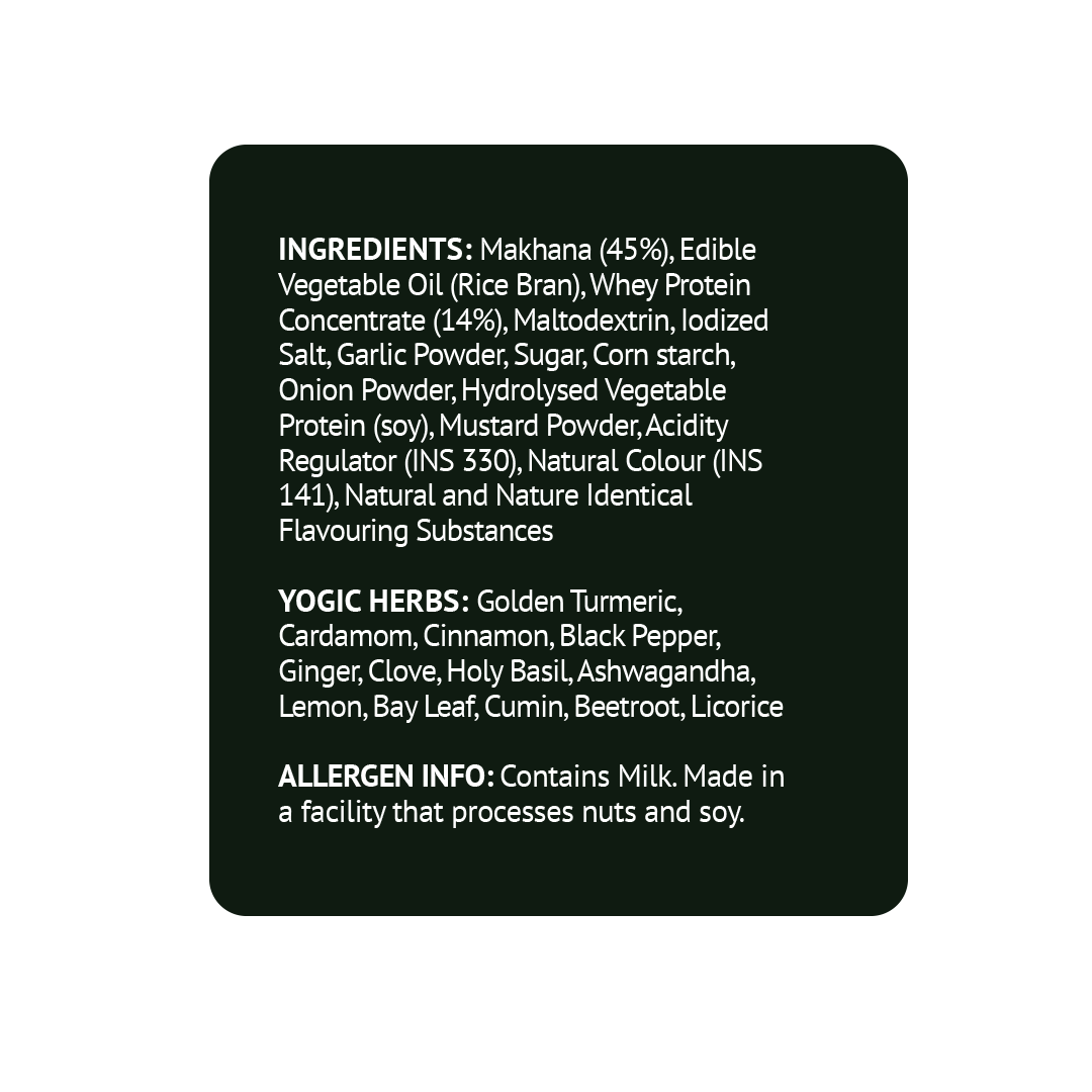 Sattviko High Protein Makhana – Original Wasabi (30g)