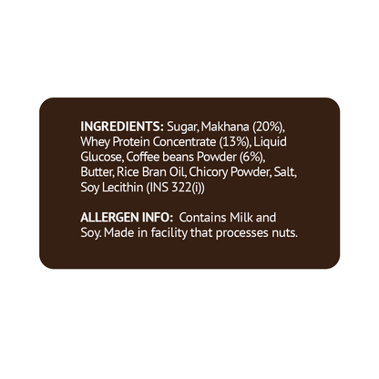 Sattviko High Protein Makhana – Filter Coffee (30g)