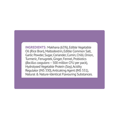 Sattviko Roasted Makhana - Noodles Masala 50GM