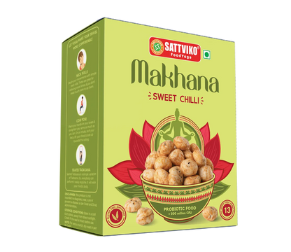 Sattviko Sweet Chilli Makhana 40 GM