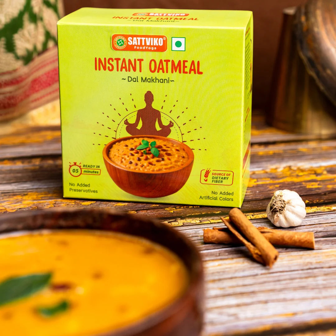 Sattviko Instant Oatmeal Dal Makhani Flavour