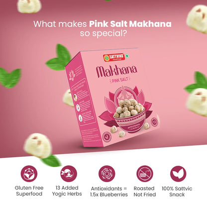 Sattviko Pink Salt Makhana 40 GM